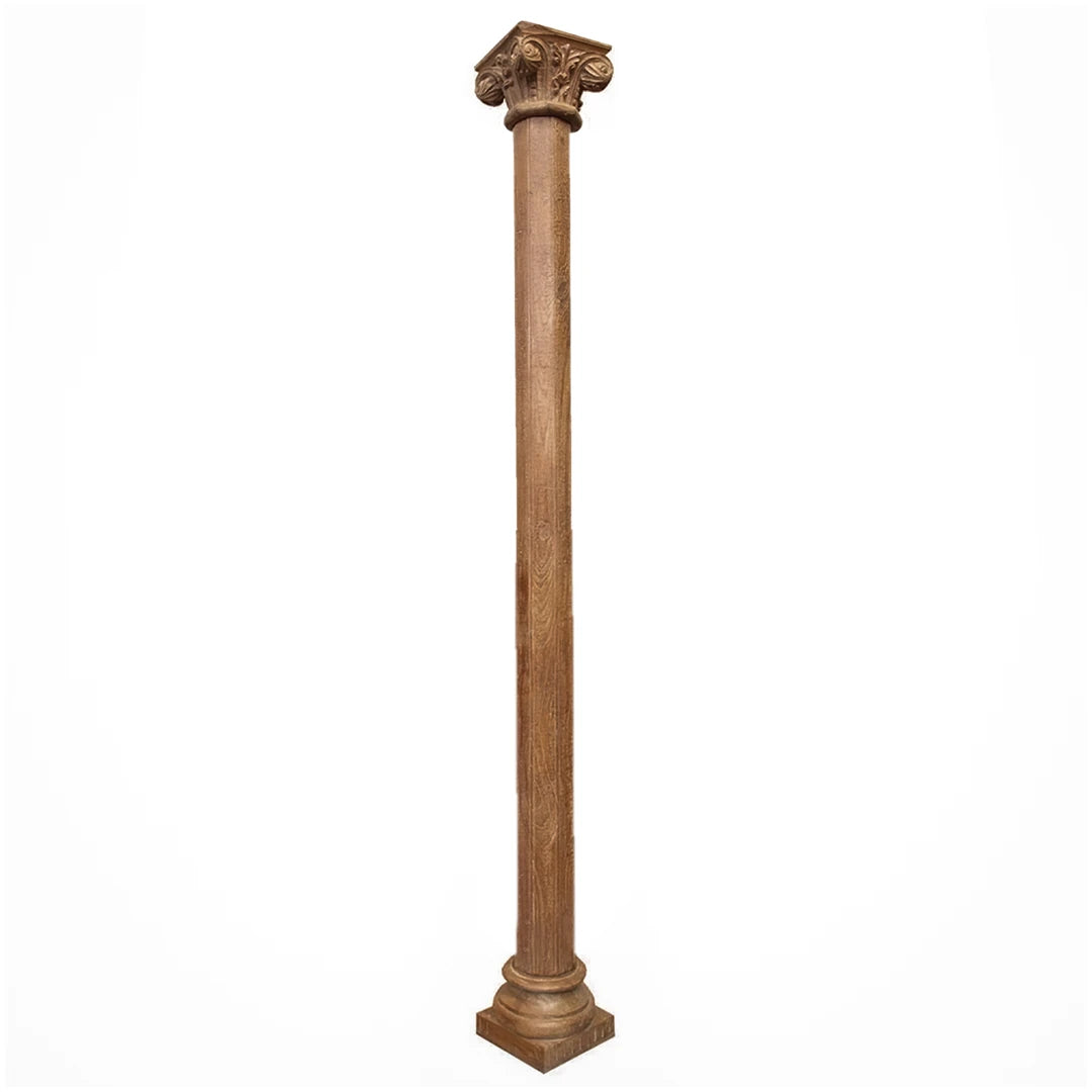 Columna de madera