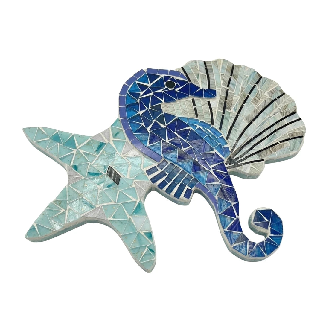 Mosaico caballo de mar