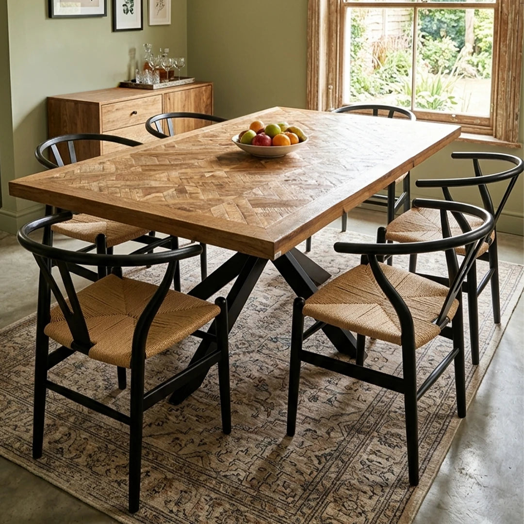 Mesa de comedor rectangular