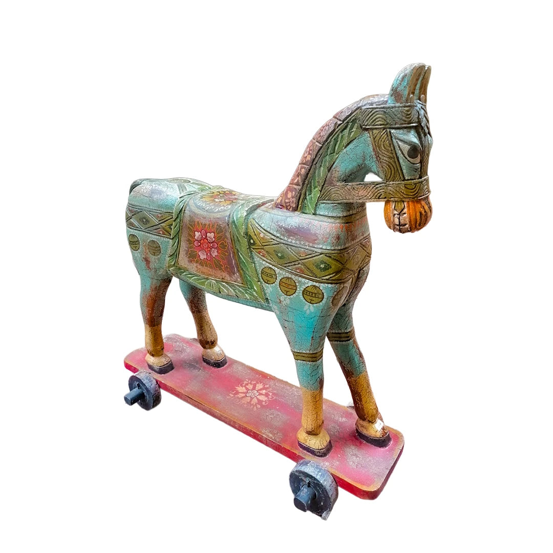 Caballo con ruedas