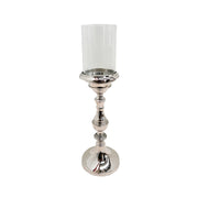 Candelabro plateado