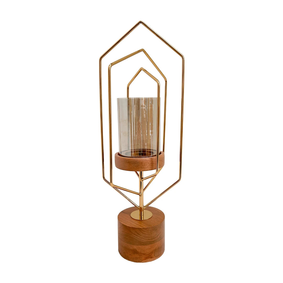 Candelabro tres piramides Kassa