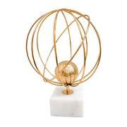 Escultura orbita dorada