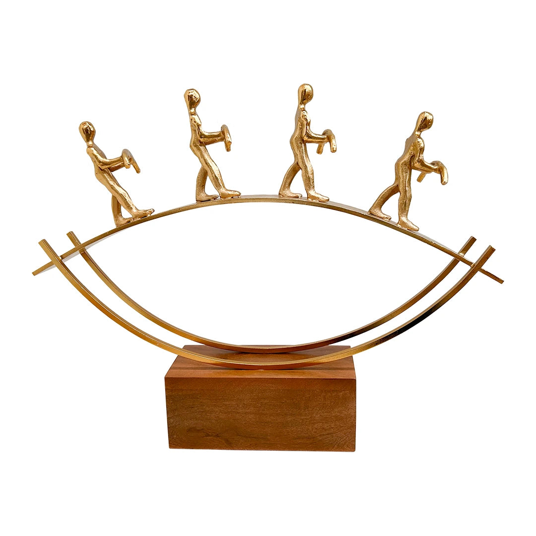 Escultura 4 Arqueros Kassa