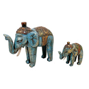 Elefante azul