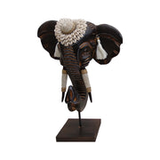 Cabeza de elefante café